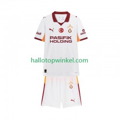 Galatasaray Voetbalshirt Kleuters/Kids Uit Tenue 2025-2026 Korte Mouw