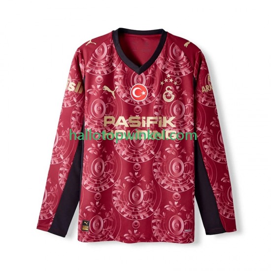Galatasaray Voetbalshirt Heren Derde Tenue 2025-2026 Lange Mouw