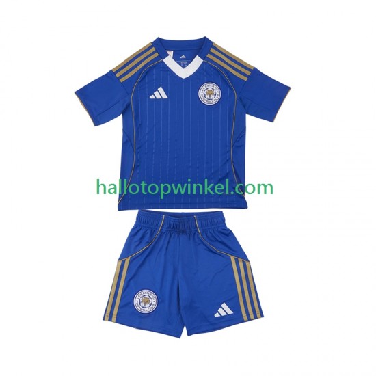 Leicester City Voetbalshirt Kleuters/Kids Thuis Tenue 2025-2026 Korte Mouw