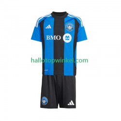 CF Montréal Voetbalshirt Kleuters/Kids Thuis Tenue 2025 Korte Mouw