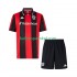 OGC Nice Voetbalshirt Kleuters/Kids Thuis Tenue 2025-2026 Korte Mouw
