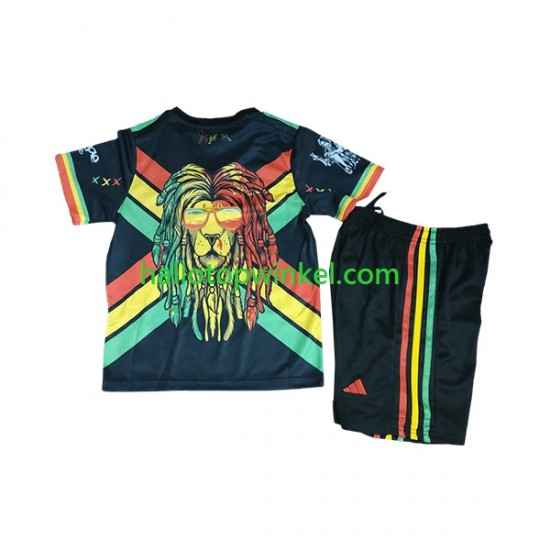 AFC Ajax Voetbalshirt Bob Marley Kleuters/Kids Thuis Tenue 2023-2024 Korte Mouw