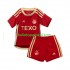 Aberdeen Voetbalshirt Kleuters/Kids Thuis Tenue 2023-2024 Korte Mouw