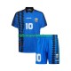 Argentinië Voetbalshirt MARADONA 10 Retro Kleuters/Kids Uit Tenue 1994 Korte Mouw