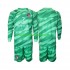 Atlético Madrid Voetbalshirt Green color Doelman Kleuters/Kids Uit Tenue 2023-2024 Lange Mouw