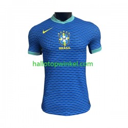 Brazilië Voetbalshirt Heren Uit Tenue 2023-2024 Korte Mouw