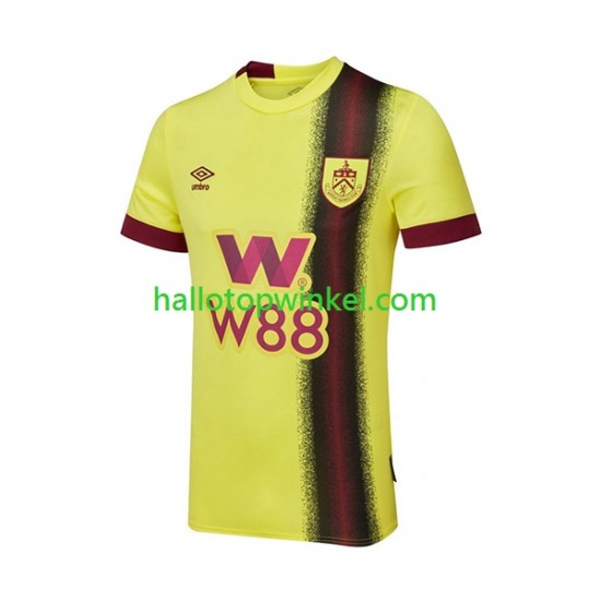 Voetbalshirt Burnley Heren Uit Tenue 2023-2024 Korte Mouw