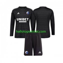 FC Kopenhagen Voetbalshirt Doelman Kleuters/Kids Uit Tenue 2023-2024 Lange Mouw