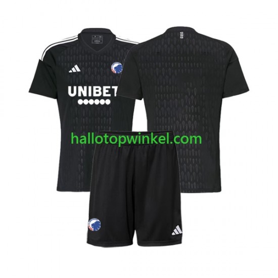 FC Kopenhagen Voetbalshirt Doelman Kleuters/Kids Uit Tenue 2023-2024 Korte Mouw