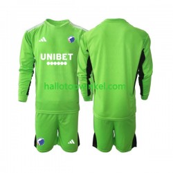 FC Kopenhagen Voetbalshirt Doelman Kleuters/Kids Vierde Tenue 2023-2024 Lange Mouw