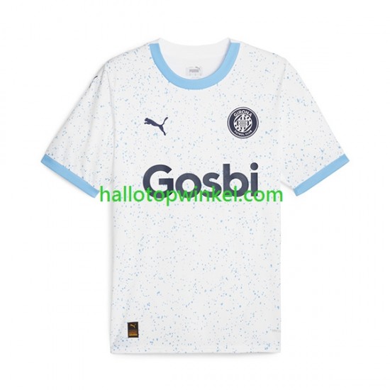 Voetbalshirt Girona Heren Uit Tenue 2023-2024 Korte Mouw