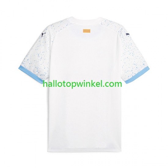 Voetbalshirt Girona Heren Uit Tenue 2023-2024 Korte Mouw