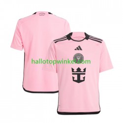 Inter Miami Voetbalshirt Heren Thuis Tenue 2024 Korte Mouw