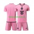 Inter Miami Voetbalshirt Kleuters/Kids Thuis Tenue 2024 Korte Mouw