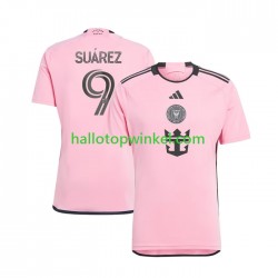 Inter Miami Voetbalshirt Suárez Luis 9 Heren Thuis Tenue 2024 Korte Mouw