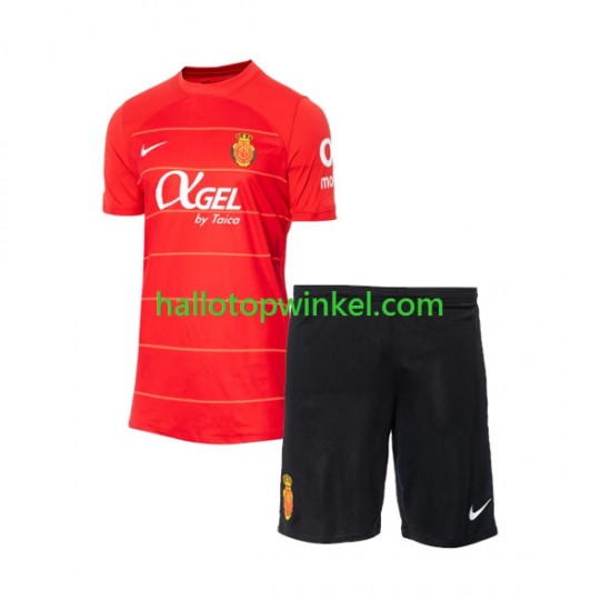 Voetbalshirt RCD Mallorca Kleuters/Kids Thuis Tenue 2023-2024 Korte Mouw
