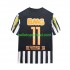 Santos FC Voetbalshirt Neymar JR 11 -2012 Retro Heren Uit Tenue 2011 Korte Mouw