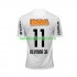 Santos FC Voetbalshirt Neymar JR 11 -2012 Retro Heren Thuis Tenue 2011 Korte Mouw