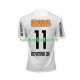 Santos FC Voetbalshirt Neymar JR 11 -2012 Retro Heren Thuis Tenue 2011 Korte Mouw