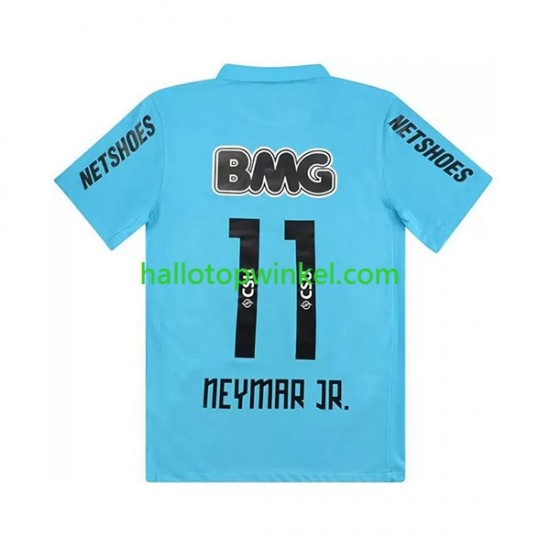 Santos FC Voetbalshirt Neymar JR 11 -2012 Retro Heren Derde Tenue 2011 Korte Mouw