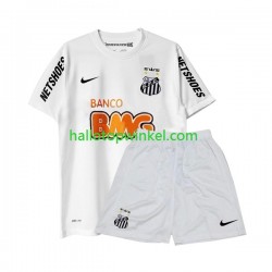 Santos FC Voetbalshirt -2012 Retro Kleuters/Kids Thuis Tenue 2011 Korte Mouw