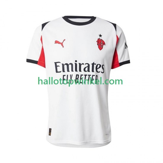 AC Milan Voetbalshirt Heren Uit Tenue 2025-2026 Korte Mouw