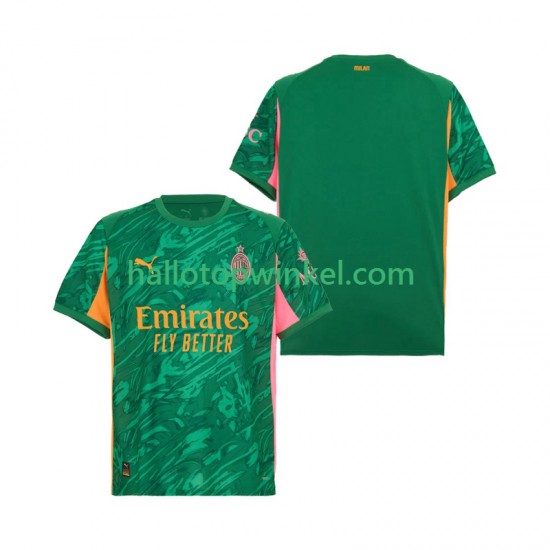 AC Milan Voetbalshirt Doelman Heren Uit Tenue 2025-2026 Korte Mouw