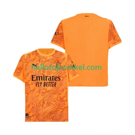 AC Milan Voetbalshirt Doelman Heren Derde Tenue 2025-2026 Korte Mouw