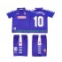 Fiorentina Voetbalshirt RUICOSTA 10 1998 Retro Kleuters/Kids Thuis Tenue 1999 Korte Mouw