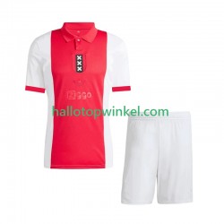 AFC Ajax Voetbalshirt Anniversary Kleuters/Kids Thuis Tenue 2024-2025 Korte Mouw