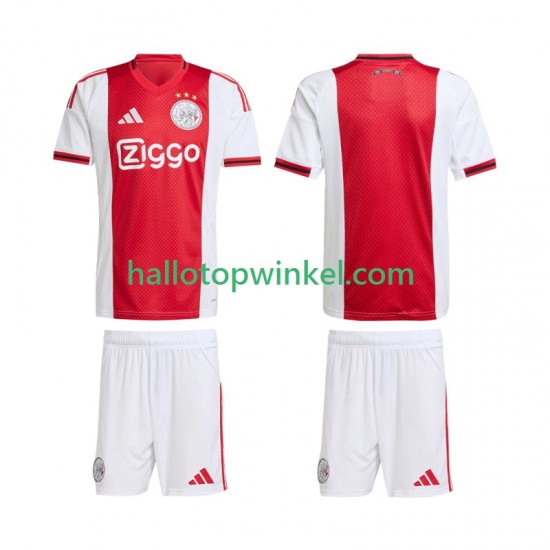 AFC Ajax Voetbalshirt Kleuters/Kids Thuis Tenue 2025-2026 Korte Mouw