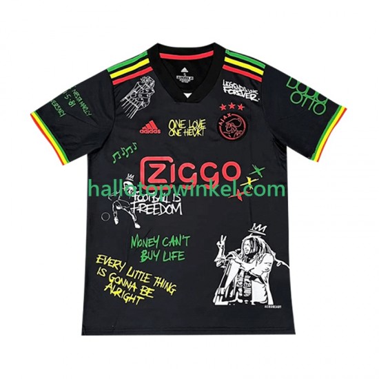 AFC Ajax Voetbalshirt Special Bob Marley Heren Thuis Tenue 2025-2026 Korte Mouw