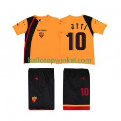 AS Roma Voetbalshirt TOTTI 10 2005- Retro Kleuters/Kids Thuis Tenue 2006 Korte Mouw