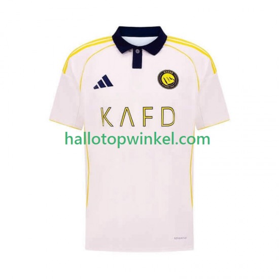 Voetbalshirt Al Nassr Heren Derde Tenue 2025-2026 Korte Mouw