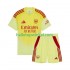 Arsenal Voetbalshirt Doelman Kleuters/Kids Thuis Tenue 2025-2026 Korte Mouw