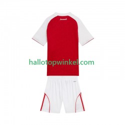 Arsenal Voetbalshirt Kleuters/Kids Thuis Tenue 2025-2026 Korte Mouw