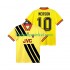 Arsenal Voetbalshirt MERSON 10 1993 Retro Heren Uit Tenue 1994 Korte Mouw