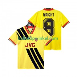 Arsenal Voetbalshirt WRIGHT 8 1993 Retro Heren Uit Tenue 1994 Korte Mouw