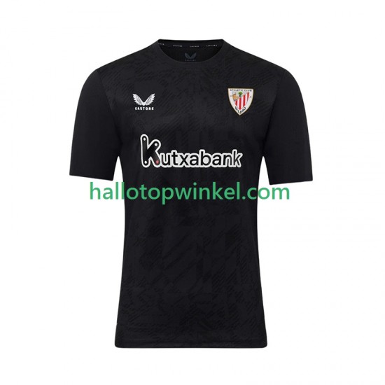 Athletic Bilbao Voetbalshirt Doelman Heren Thuis Tenue 2025-2026 Korte Mouw
