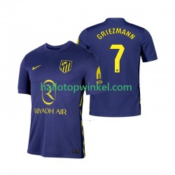 Atlético Madrid Voetbalshirt Antoine Griezmann 7 Heren Uit Tenue 2025-2026 Korte Mouw