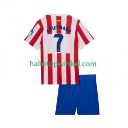Atlético Madrid Voetbalshirt Antoine Griezmann 7 Kleuters/Kids Thuis Tenue 2025-2026 Korte Mouw