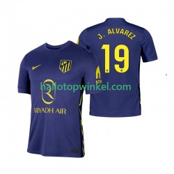 Atlético Madrid Voetbalshirt Julian Alvarez 19 Heren Uit Tenue 2025-2026 Korte Mouw