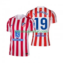 Atlético Madrid Voetbalshirt Julian Alvarez 19 Heren Thuis Tenue 2025-2026 Korte Mouw