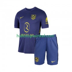 Atlético Madrid Voetbalshirt Kleuters/Kids Uit Tenue 2025-2026 Korte Mouw