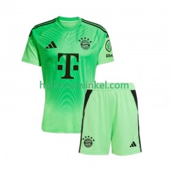 FC Bayern München Voetbalshirt Doelman Kleuters/Kids Thuis Tenue 2025-2026 Korte Mouw