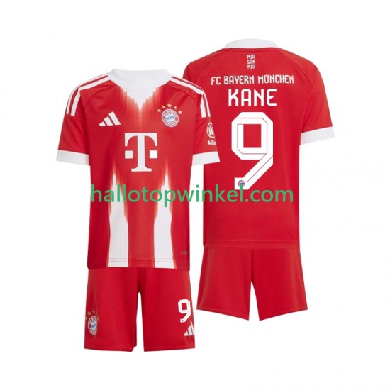 FC Bayern München Voetbalshirt Harry Kane 9 Kleuters/Kids Thuis Tenue 2025-2026 Korte Mouw