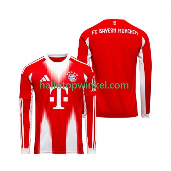 FC Bayern München Voetbalshirt Heren Thuis Tenue 2025-2026 Lange Mouw