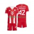 FC Bayern München Voetbalshirt Jamal Musiala 42 Kleuters/Kids Thuis Tenue 2025-2026 Korte Mouw