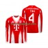 FC Bayern München Voetbalshirt Jonathan Tah 4 Heren Thuis Tenue 2025-2026 Lange Mouw