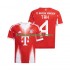 FC Bayern München Voetbalshirt Jonathan Tah 4 Heren Thuis Tenue 2025-2026 Korte Mouw